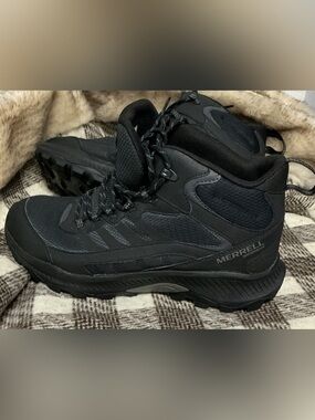 MENS MERRELL SPEED STRIKE 2 MID WATERPROOF HIKING BOOTS